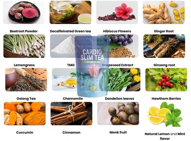Cardio Slim Tea ingredients